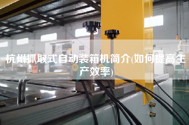 杭州抓取式自動(dòng)裝箱機(jī)簡(jiǎn)介(如何提高生產(chǎn)效率) 杭州抓取式自動(dòng)裝箱機(jī)簡(jiǎn)介(如何提高生產(chǎn)效率)