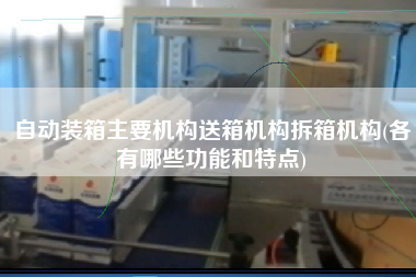 自動(dòng)裝箱主要機(jī)構(gòu)送箱機(jī)構(gòu)拆箱機(jī)構(gòu)(各有哪些功能和特點(diǎn))