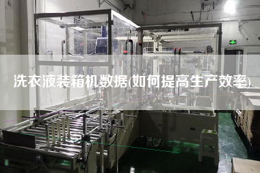 洗衣液裝箱機(jī)數(shù)據(jù)(如何提高生產(chǎn)效率)